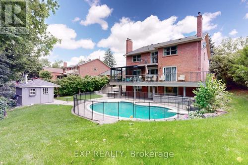14 Wadsworth Circle, Brampton, ON - Outdoor With In Ground Pool With Deck Patio Veranda With Backyard