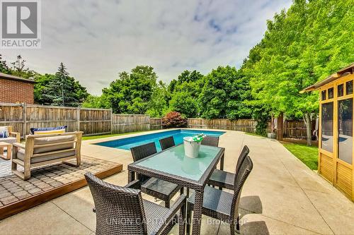 3237 Chokecherry Crescent, Mississauga, ON - Outdoor With In Ground Pool With Deck Patio Veranda