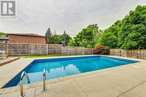 3237 Chokecherry Crescent, Mississauga, ON - Outdoor With In Ground Pool With Deck Patio Veranda With Backyard