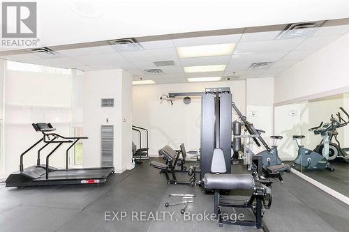608 - 1 Hickory Tree Road, Toronto, ON - Indoor Photo Showing Gym Room