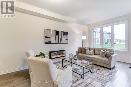 115 Armilia Place, Whitby, ON - Indoor Photo Showing Living Room With Fireplace