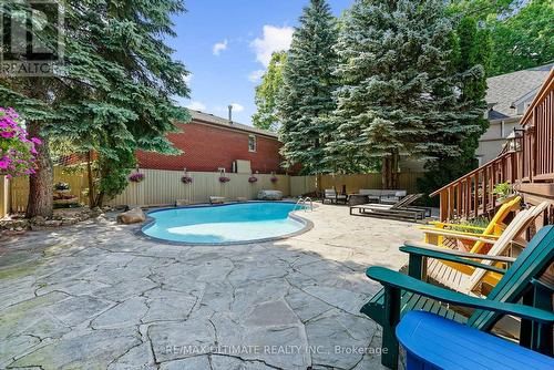 4 Woodvale Crescent, Toronto, ON - Outdoor With In Ground Pool With Deck Patio Veranda With Backyard