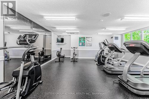 908 - 3700 Kaneff Crescent, Mississauga, ON - Indoor Photo Showing Gym Room