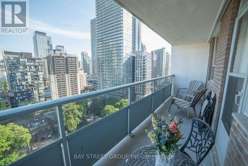 1910 - 30 Gloucester Street, Toronto, ON - Outdoor With Balcony With View With Exterior