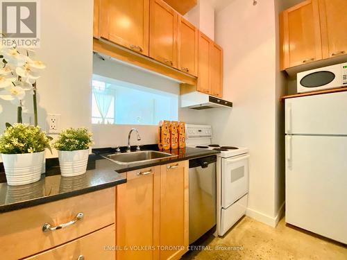 645 - 155 Dalhousie Street, Toronto (Church-Yonge Corridor), ON - Indoor Photo Showing Kitchen