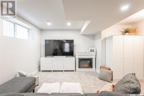 2011 Coy Avenue, Saskatoon, SK - Indoor With Fireplace