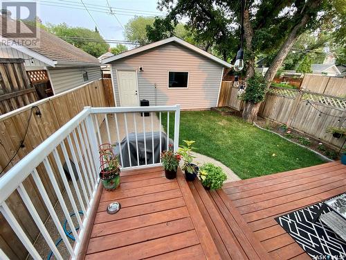 2011 Coy Avenue, Saskatoon, SK - Outdoor With Deck Patio Veranda With Exterior