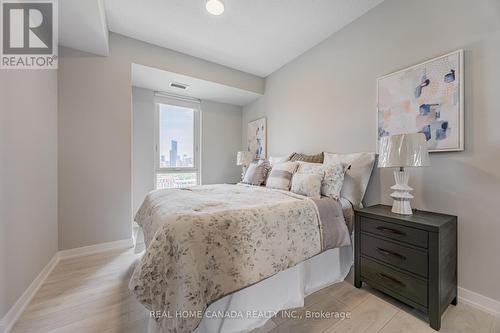 2105 - 225 Sumach Street, Toronto, ON - Indoor Photo Showing Bedroom