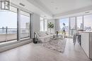 2105 - 225 Sumach Street, Toronto, ON  - Indoor Photo Showing Living Room 