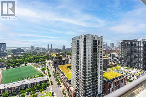 2105 - 225 Sumach Street, Toronto (Regent Park), ON - Outdoor With View