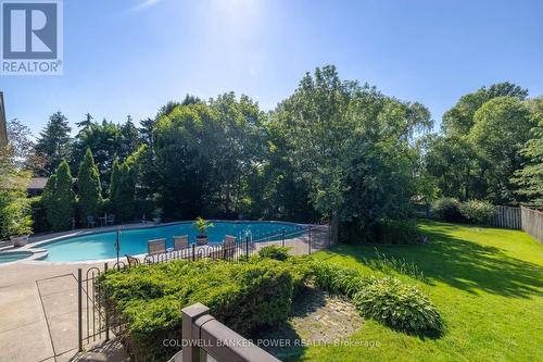 134 Parks Edge Crescent, London, ON - Outdoor With In Ground Pool With Deck Patio Veranda With Backyard