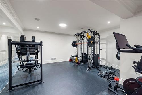 11863 Niagara River Parkway, Niagara Falls, ON - Indoor Photo Showing Gym Room