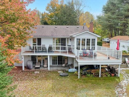 1047 Lagoon Rd, Highlands East, ON - Outdoor With Deck Patio Veranda