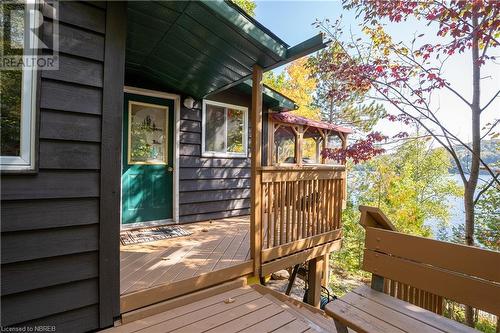 1407 Northshore Road, North Bay, ON - Outdoor With Deck Patio Veranda With Exterior