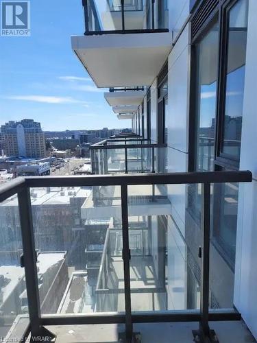 55 Duke St W Street Unit# 1004, Kitchener, ON - Outdoor With Balcony With View
