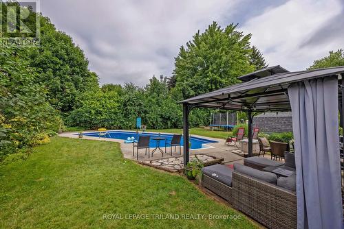 794 Grenfell Drive, London, ON - Outdoor With In Ground Pool With Backyard