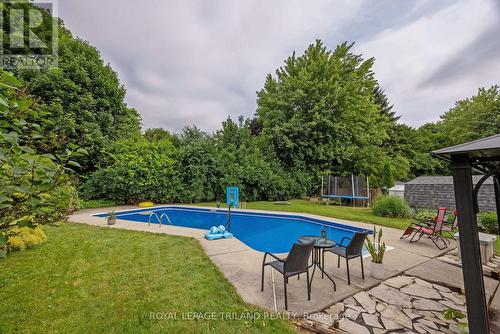 794 Grenfell Drive, London, ON - Outdoor With In Ground Pool With Backyard