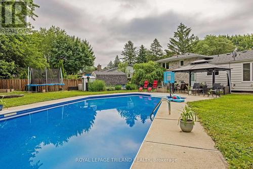 794 Grenfell Drive, London, ON - Outdoor With In Ground Pool With Backyard