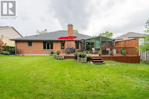 596 Rosecliffe Terrace, London, ON - Outdoor With Deck Patio Veranda With Exterior