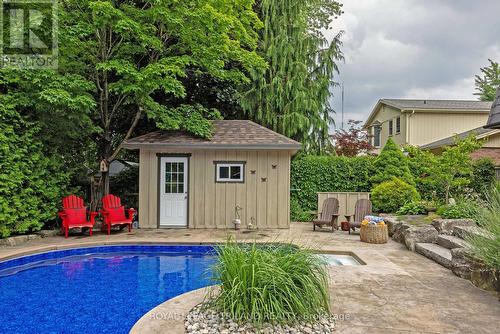 55 Blackthorne Crescent, London, ON - Outdoor With In Ground Pool With Backyard