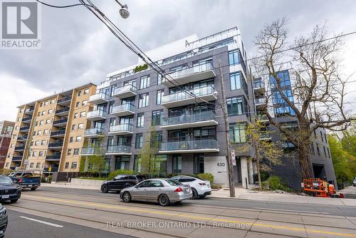 609 - 630 Kingston Road, Toronto, ON - Outdoor With Balcony With Facade