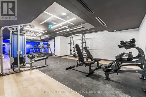 420 - 86 Dundas Street E, Mississauga, ON - Indoor Photo Showing Gym Room