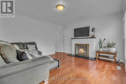 2206 Stevensville Road, Fort Erie, ON - Indoor Photo Showing Living Room With Fireplace