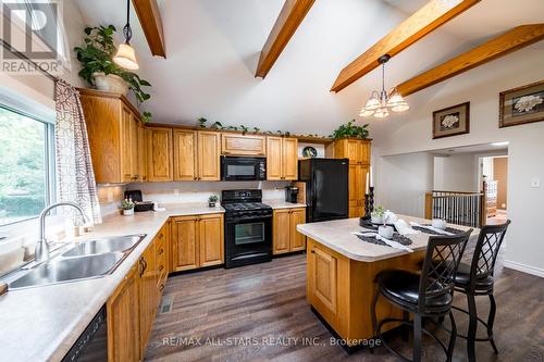 46 Varcoe Road, Clarington, ON - Indoor Photo Showing Kitchen With Double Sink