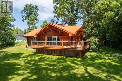 121 B Du Lac Avenue, Lavigne, ON - Outdoor With Deck Patio Veranda