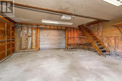 121 B Du Lac Avenue, Lavigne, ON - Indoor Photo Showing Garage