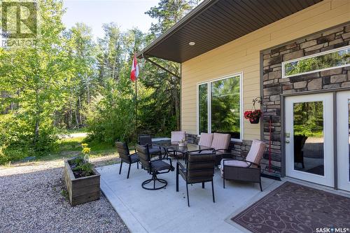 Christopher Lake, Saskatchewan - Indoor Photo Showing Garage