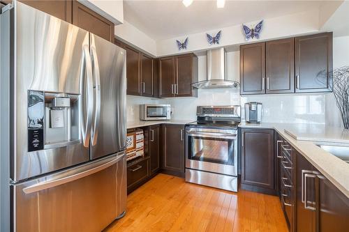 69 Periwinkle Drive, Hamilton, ON - Indoor Photo Showing Kitchen With Double Sink