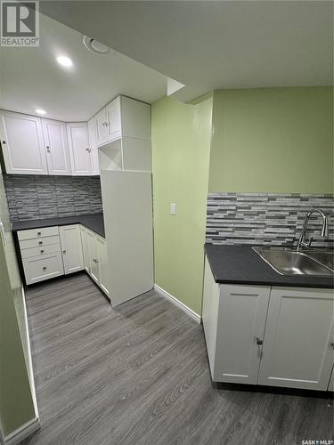 239 Korol Crescent, Saskatoon, SK - Indoor Photo Showing Kitchen With Double Sink