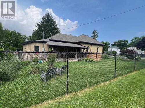 SIDE EXTERIOR - FENCED YARD - 3670 Concession Drive, Southwest Middlesex, ON - Outdoor With Deck Patio Veranda