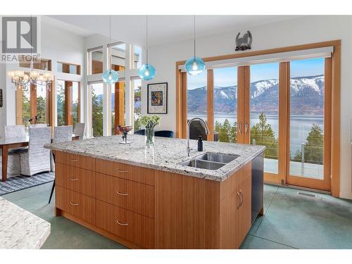 4323 Finch Road, Lake Country, BC - Indoor Photo Showing Kitchen With Double Sink With Upgraded Kitchen