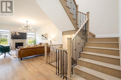 2337 Charles Cornwall Road, Oakville, ON - Indoor Photo Showing Other Room With Fireplace