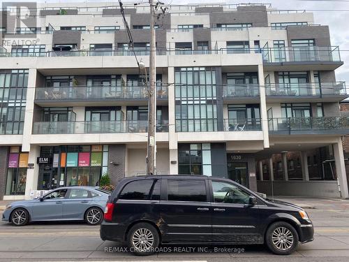 414 - 1630 Queen Street E, Toronto, ON - Outdoor With Balcony With Facade