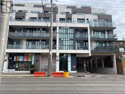 414 - 1630 Queen Street E, Toronto, ON - Outdoor With Balcony With Facade