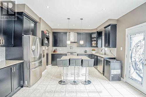 65 Lola Crescent, Brampton, ON - Indoor Photo Showing Kitchen With Stainless Steel Kitchen With Upgraded Kitchen