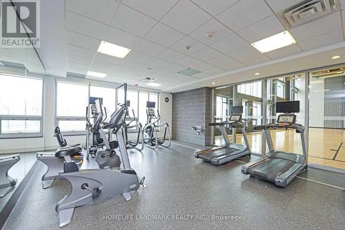 607 - 360 Square One Drive, Mississauga, ON - Indoor Photo Showing Gym Room