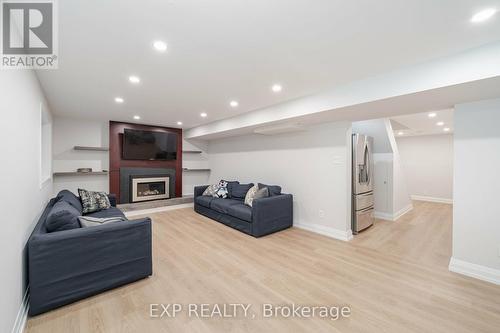 1269 Rose Court, Mississauga, ON - Indoor With Fireplace