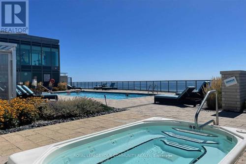 803 - 11 Bronte Road, Oakville, ON - Outdoor With In Ground Pool