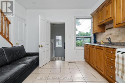 55 Lynd Avenue, Toronto, ON - Indoor Photo Showing Kitchen With Double Sink