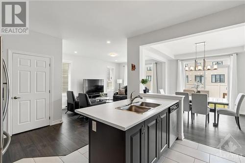 ...features lots of counterspace... - 511 Arosa Way, Ottawa, ON - Indoor Photo Showing Kitchen With Double Sink