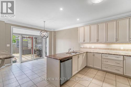 1348 Baseline Road, Hamilton, ON - Indoor Photo Showing Kitchen With Double Sink