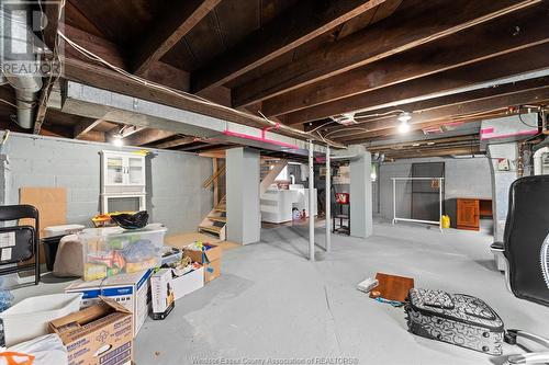 126 Rankin, Windsor, ON - Indoor Photo Showing Basement