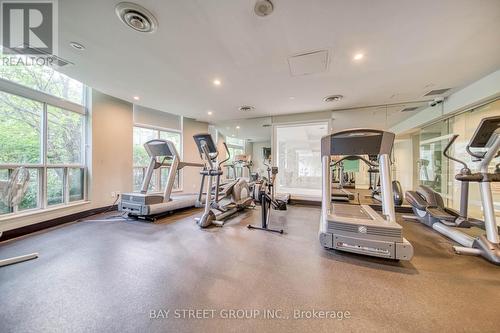 1109 - 23 Lorraine Drive, Toronto, ON - Indoor Photo Showing Gym Room