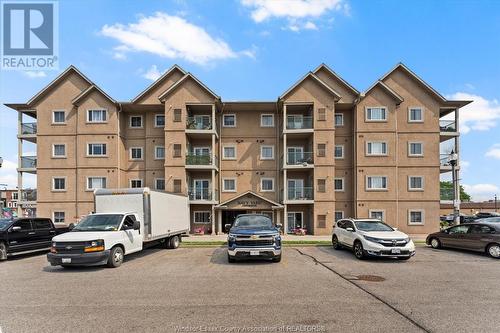 90 Murray Street Unit# 205, Amherstburg, ON - Outdoor With Balcony With Facade