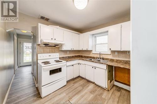 384 Josephine Avenue, Windsor, ON - Indoor Photo Showing Kitchen With Double Sink