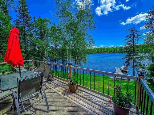 180 & 184 Beryl Winder Road, Kenora, ON - Outdoor With Body Of Water With Deck Patio Veranda With View